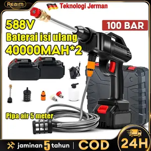 Reaim 450W 588V/388V Alat Cuci Mobil Cuci Staem Ac Mobil Screen Sablon Berkualitas Pompa Mesin Steam Power Spayer Alat Portable Nirkabel