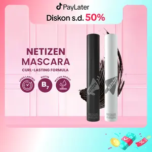 Madame Gie Mascara Netizen - Make Up Maskara Waterproof Tahan Lama menebalkan Black Hitam