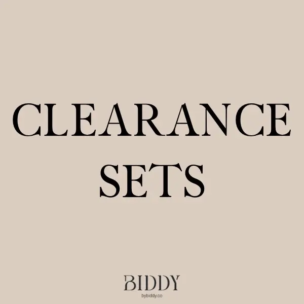 CLEARANCE SALE ITEM (COORD SET)