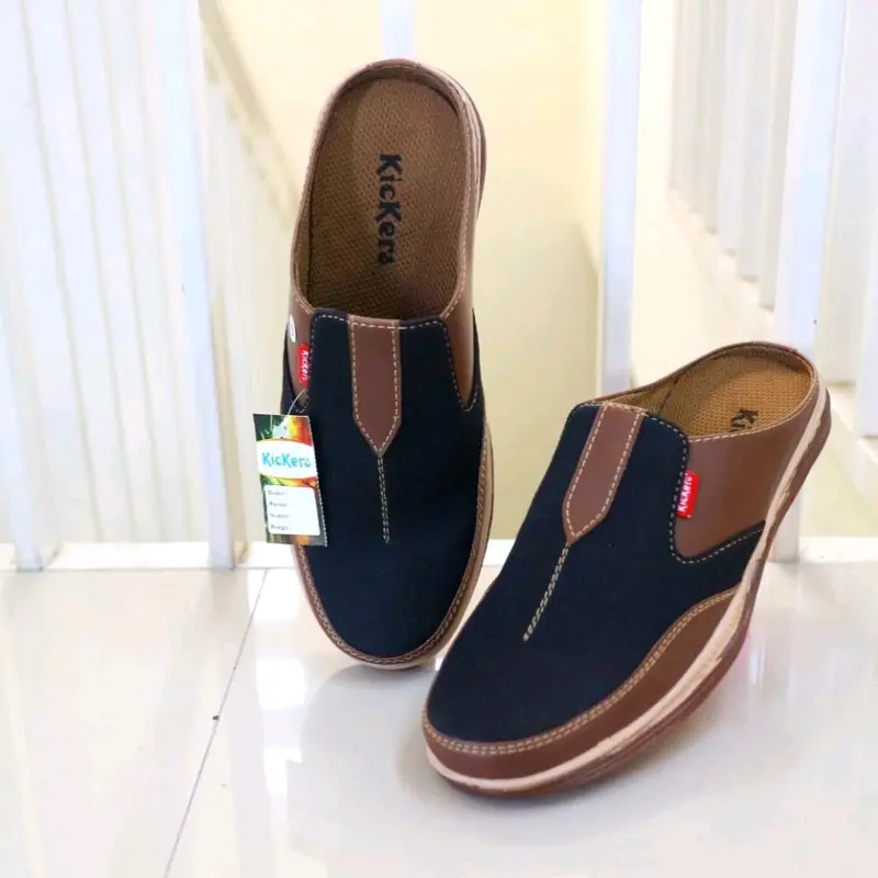 Promo cuci gudang / sepatu pria / sepatu slop / slop pria Shoes Karet 3