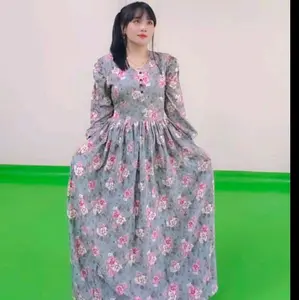 (131) daster si manis karet warna merah biru  kain rayon premium