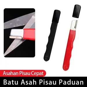 Pengasah Pisau Portabel 3 in 1 – Pocket Knife Sharpener & Pengasah Gunting Mini