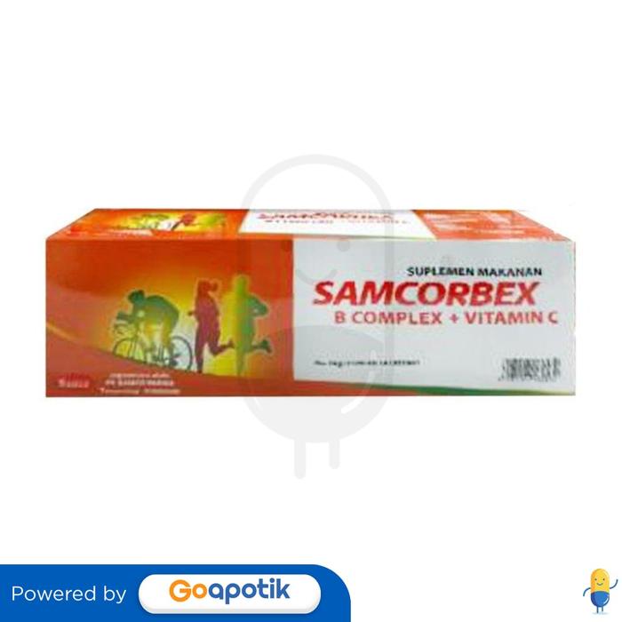 Gambar SAMCORBEX BOX ISI 100 KAPLET dari Apotek Apollo Bandung By GoA Kota Bandung Tokopedia
