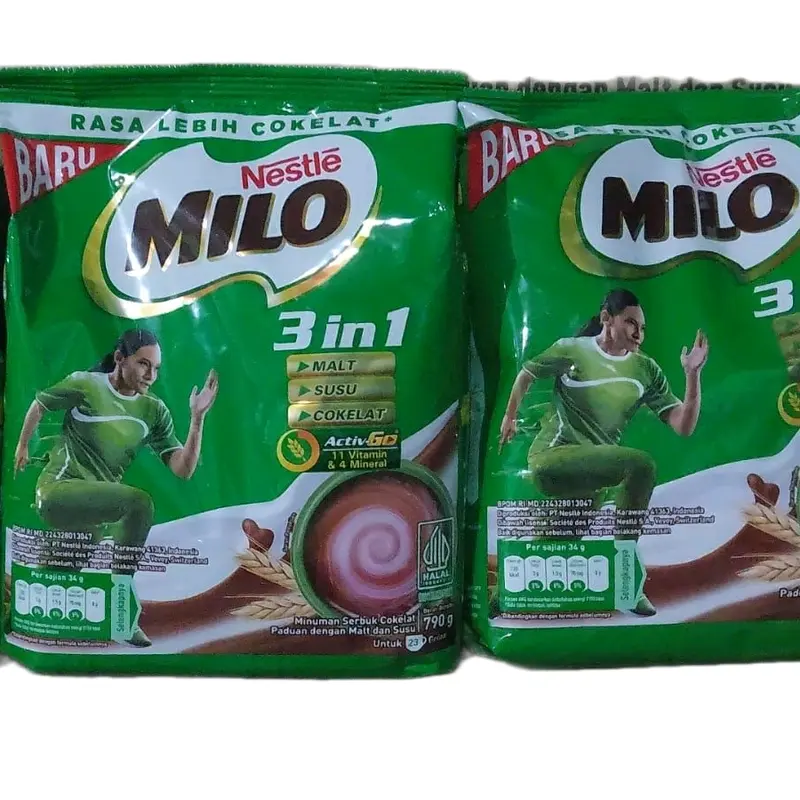 Milo 3in1 Activ-Go Susu Coklat Pouch 790gr - Shop | Tokopedia