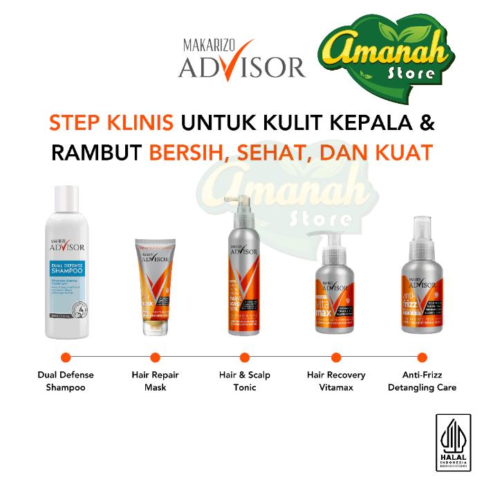 Makarizo Advisor CLINICAL SHAMPOO - Dual Defense Shampoo 200 mL 5