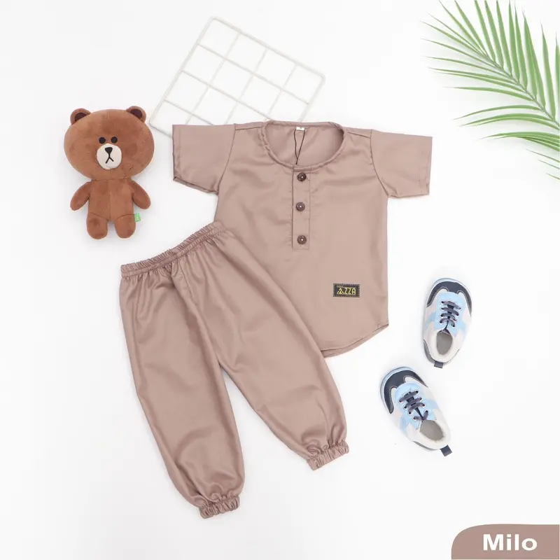 Koko Anak Bayi Laki laki 0-2 Thn / Baju Koko Bayi / Setelan Koko Bayi 5