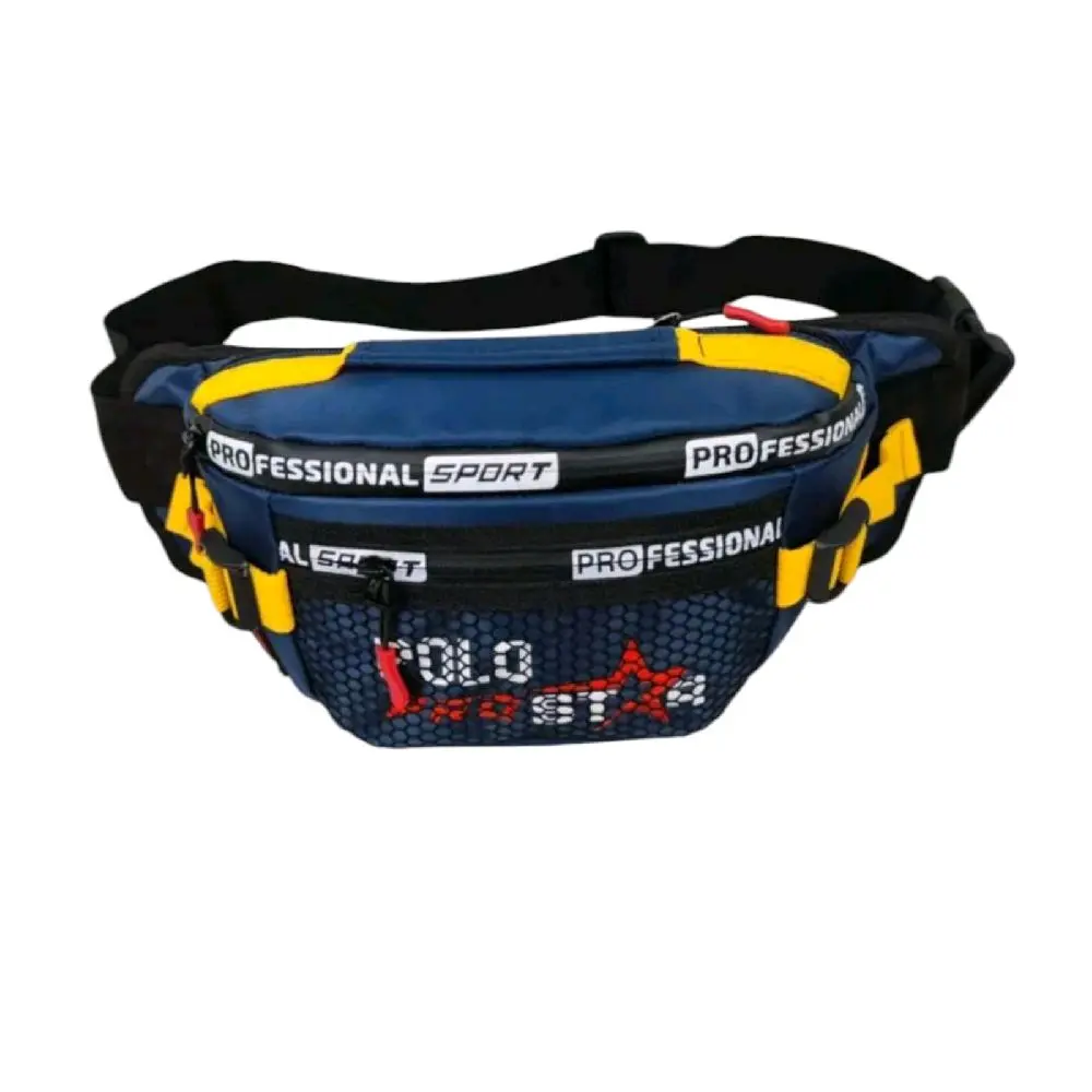 WAITBAG PRIA TAS SELEMPANG PRIA TAS PINGGANG PRIA WATERPROOF ANTI AIR PL Cowok Slingbag Waistbag Hitam Plastik