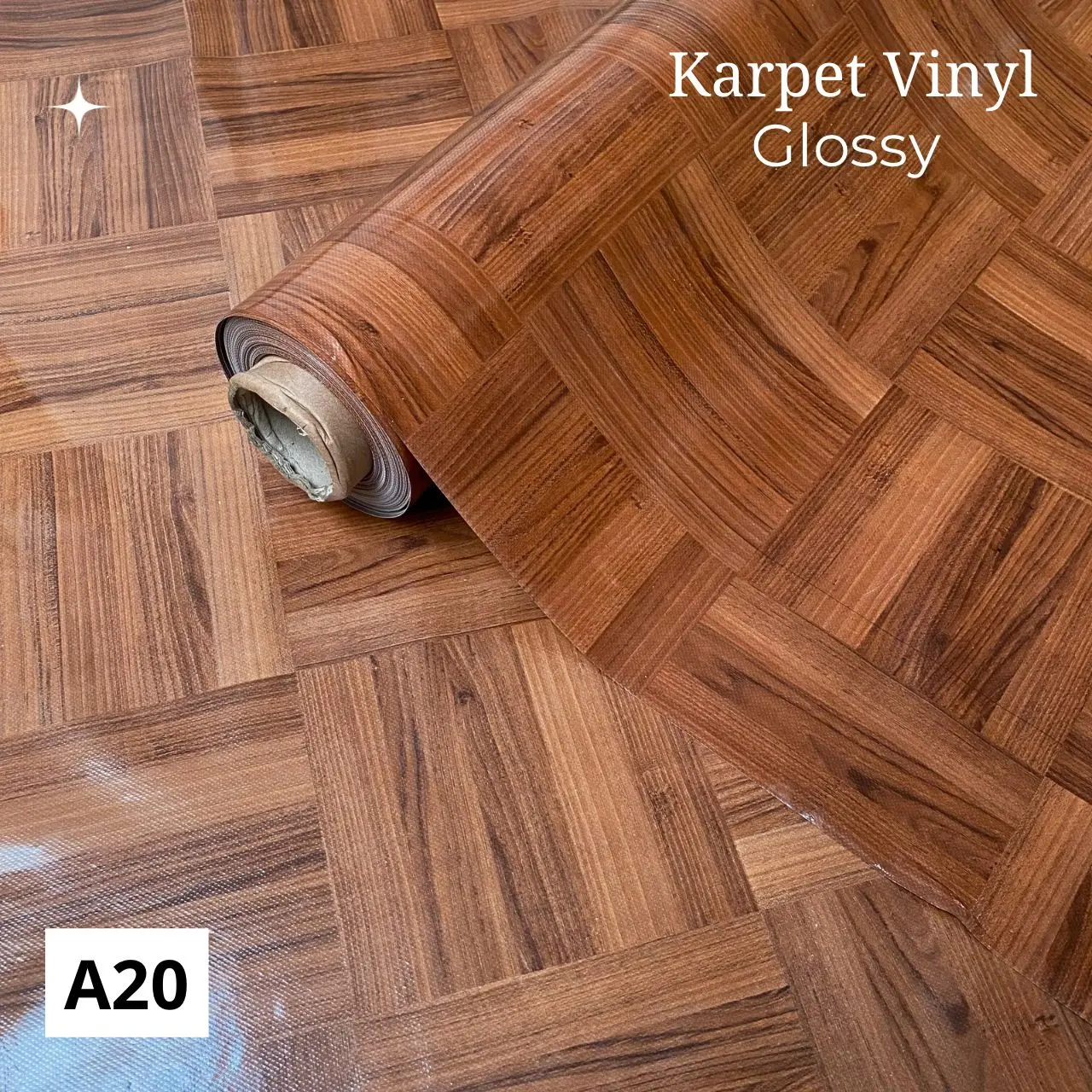 (PER METER ) KARPET VINYL GLOSSY AOK KARPET LEBAR 1.2 METER KARPET METERAN TAPLAK MEJA MOTIF KARPET PVC ALAS LANTAI