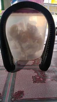 Product Review of 2024 Kipas Angin Gantung Leher Portable USB 20000mAh 5-Speed Wind Tanpa Baling Baling Neck Fan from R**A V** 0