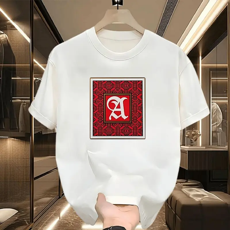 Kaos Tren Cetak Fashion Pria dan Wanita Muda 2025 - Bahan Nyaman - Toko Fashion 0