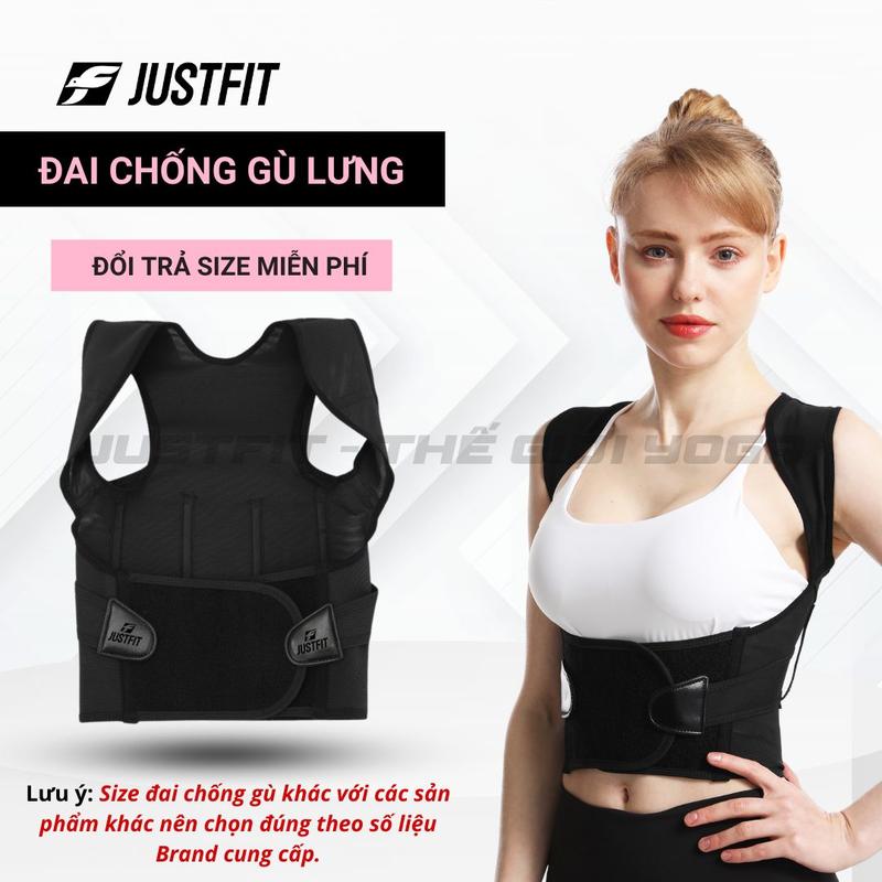 Đai chống gù lưng JUSTFIT, hỗ trợ định hình, cải thiện vóc dáng Sport