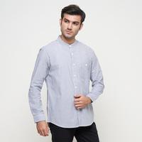 Gambar Vanfive Kemeja Pria Koko Kemko Salur Stripe Panjang Abu Abu 2507 - M dari Vanfive Store Kota Administrasi Jakarta Selatan 2 Tokopedia