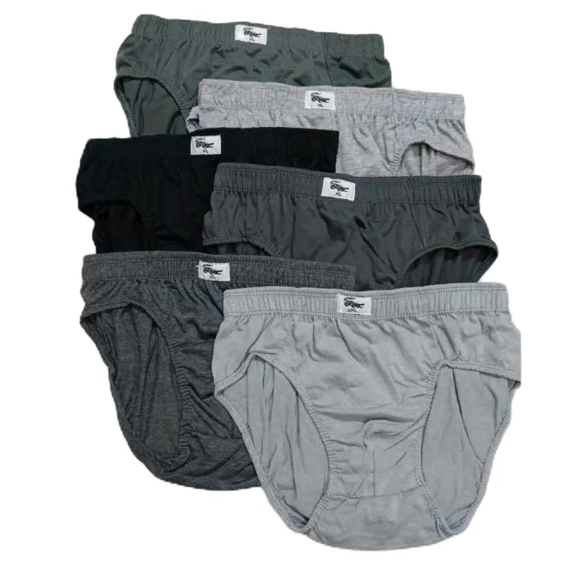 (6PCS) Celana Dalam  Pria Crocodile  Dewasa Nyaman/ per 6PCS CELANA Dalam Pria Katun Terlaris