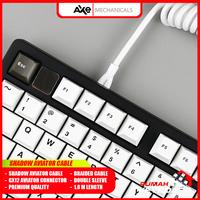Gambar Shadow - Shadow Connect Aviator Cable - Premium Double Sleeve Braided Coiled Cable - GX12 - BLACK dari Rumah-Keyboard Kota Administrasi Jakarta Barat 5 Tokopedia