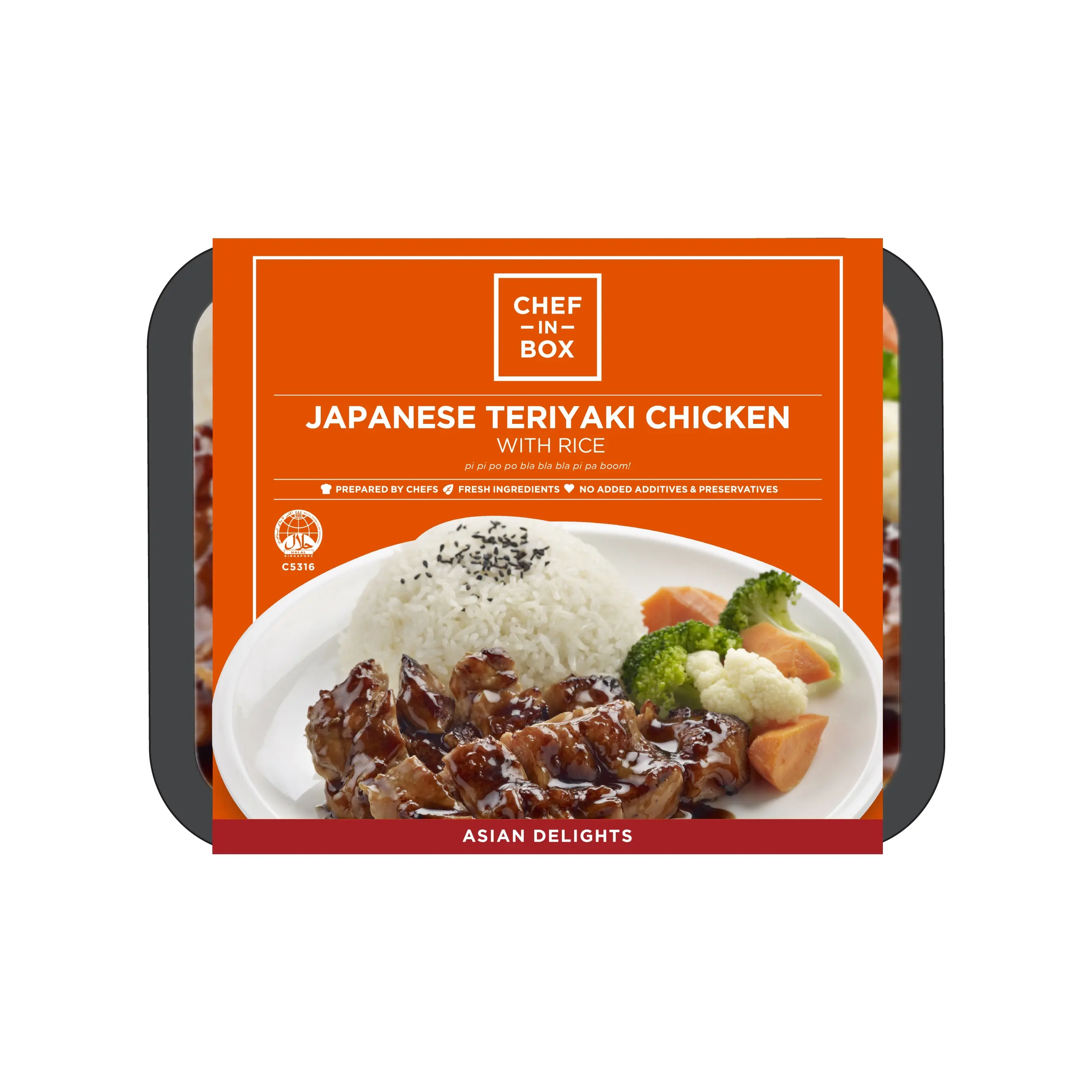 Chef-in-Box Japanese Teriyaki Chicken with Rice