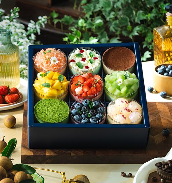   CHỈ GIAO HCM  GIFTSET 9 HỘP BÁNH MOUSSE MINI - GIAO TRONG NGÀY 