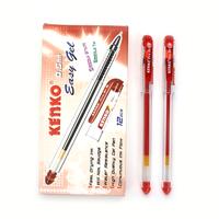 Gambar KENKO - Pulpen Easy Gel 0.5 mm Merah dari Papershopjkt Kota Administrasi Jakarta Utara 2 Tokopedia