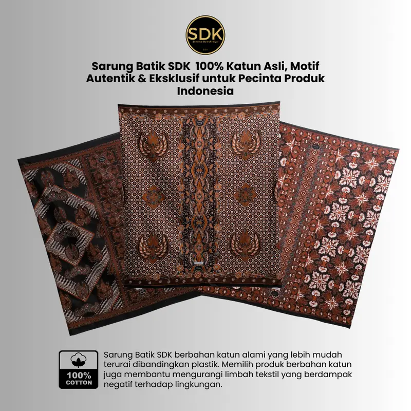 Tentrem Sarung Batik Premium  SDK series 8