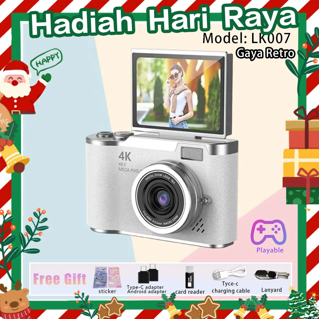 【Fashion Putih Paket Hemat】