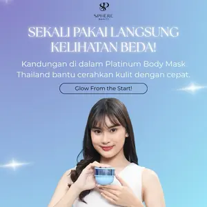Sphere Beauty Glutathione  Platinum Body Mask Thailand – Glowing & Brightening Body Care