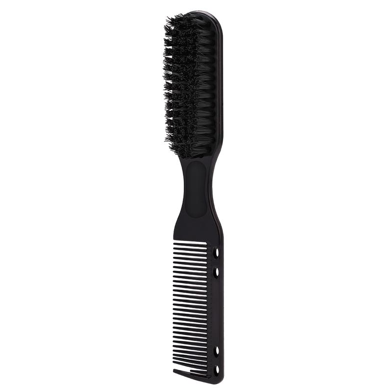 Product Introduction of BarberTop Men's Beard Styling Combing Hair Fragments Sweeping Beard Styling Care Dual Head Multifunctional Brush Comb Convenient Hair Styling Easy to Use Haircare Heatless 2