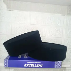 PECI SONGKOK TERMURAH NON AC TINGGI 6 7 8 9 DEWASA & ANAK Kopiah Muslim Hitam Pendek Nyaman