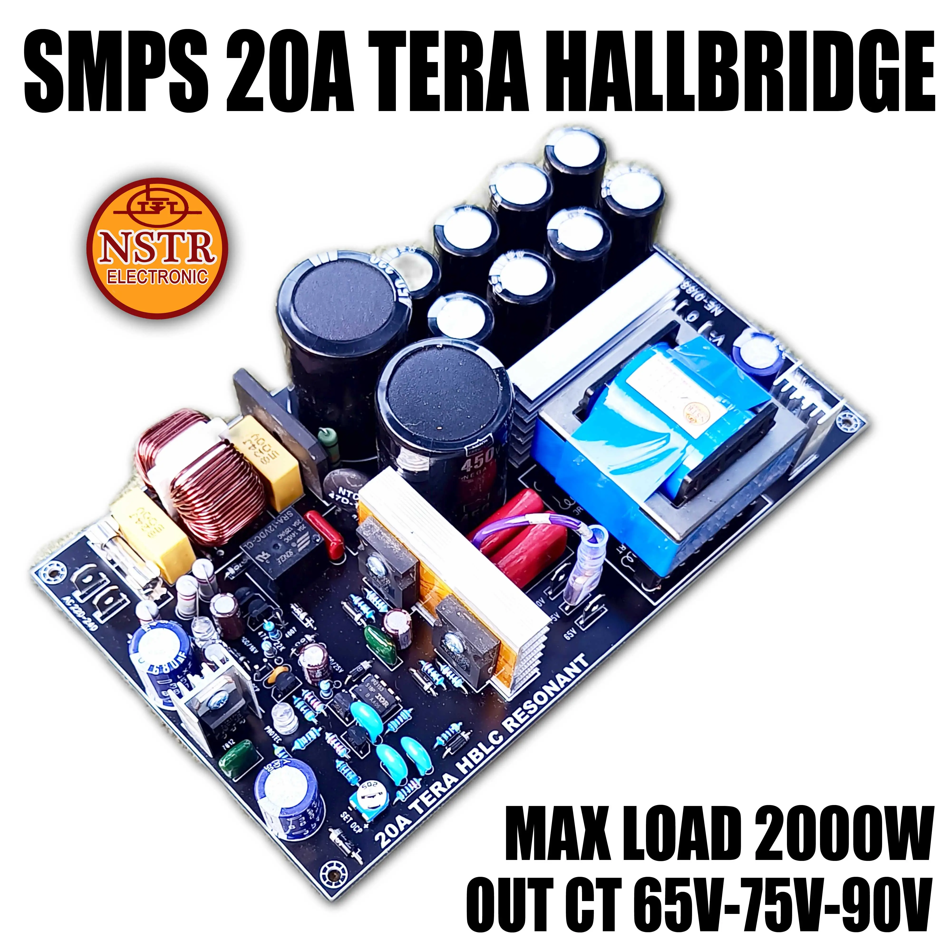 SMPS 20A TERA HALLBRIDGE  OUT CT 65V 75V 90