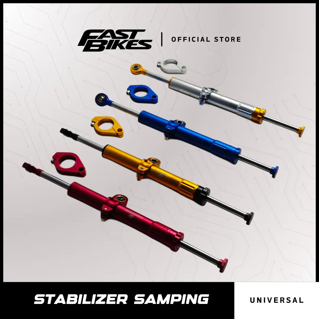 FASTBIKES - Stabilizer Samping Stang Stabiliser Body Satria Vixion RX MX King Motor Motorcycle