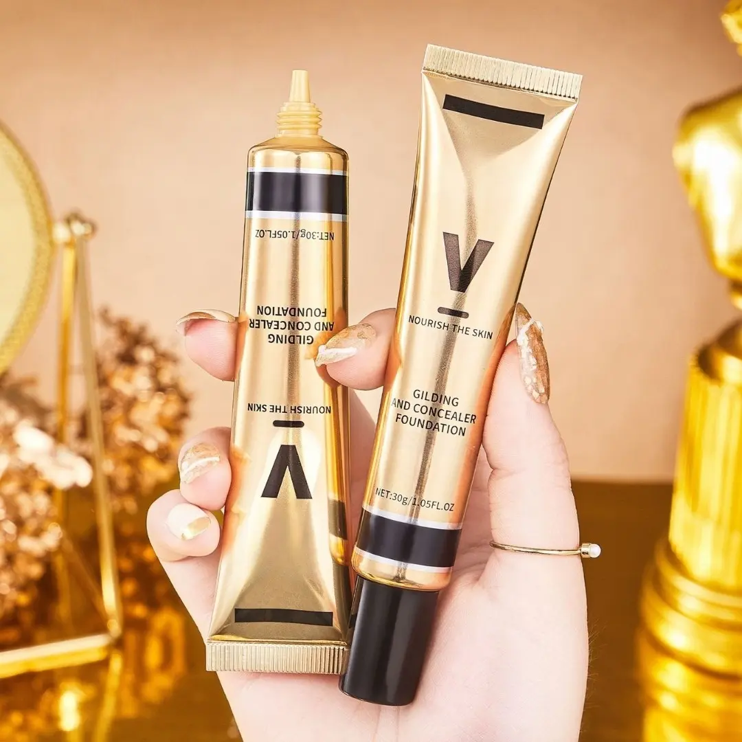 YZS Liquid Matte Foundation Concealer Full Coverage Waterproof Oil Control Tahan Lama - 77007