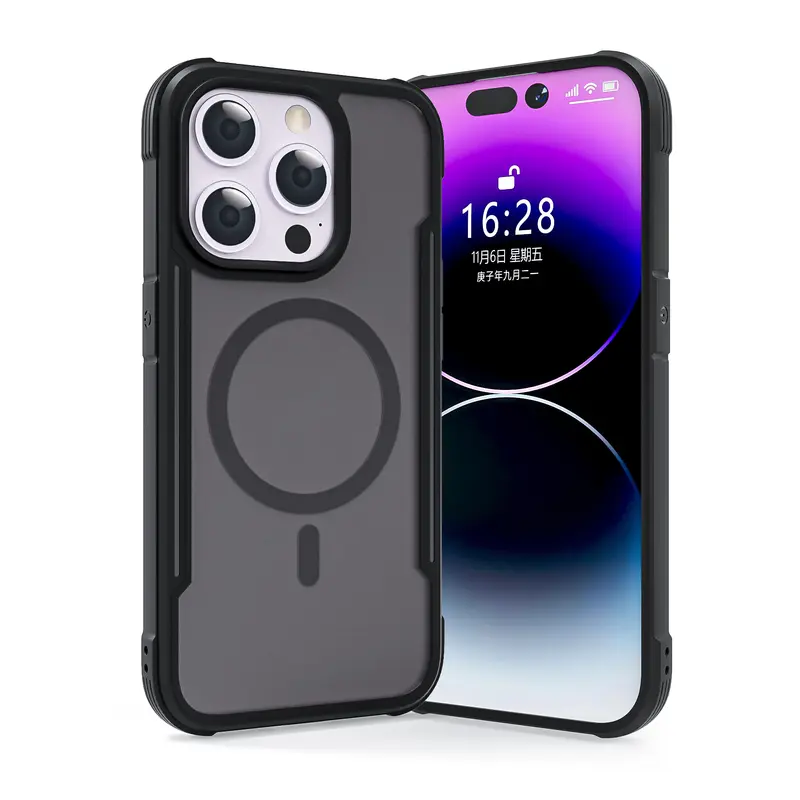 Nam châm di động Ốp Điện Thoại , vỏ bảo vệ điện thoại di động, chống sốc cho iPhone 15, iPhone 15 Pro, iPhone 15 Plus, iPhone 15 Pro Max 1