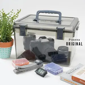 Dry Box Kamera Anti Jamur Serap Lembab Tempat Penyimpanan Kamera Anti Jamur Kit Silica Gel Camera Microfiber Terlaris