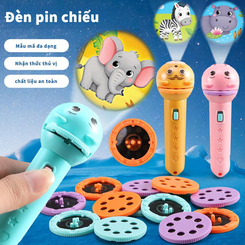 Đồ Chơi Đèn Pin Máy Chiếu Hoạt Hình, Dành Cho Trẻ Em, Đèn Chiếu Đèn Pin Hoạt Hình Ngủ Cho Bé Đồ Chơi Nhận Thức Giáo Dục Sớm, Đồ Chơi Tương Tác Giữa Cha Mẹ Và Con Cái, Quà Tặng Sinh Nhật Và Giáng Sinh, Thích Hợp Cho Trẻ Em Toy