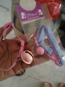 Product Review of Kalung Kucing Mutiara Gold Silver Variasi 2 Liontin dengan 3 Lonceng 14mm from B**a n**a 0