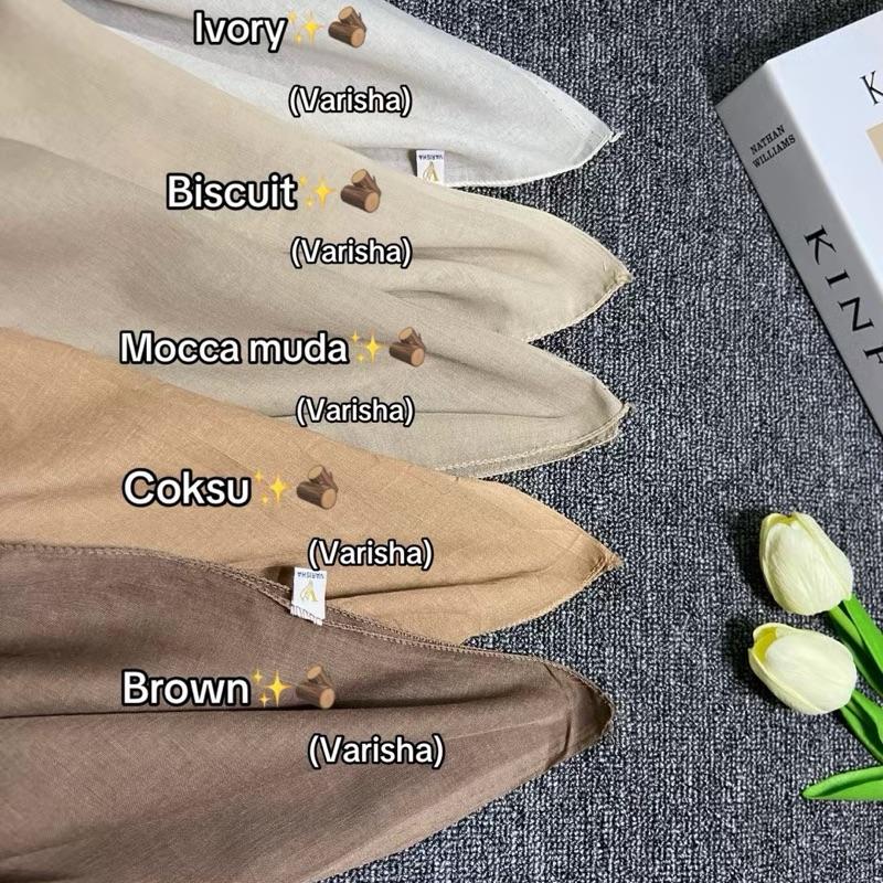 Hijab segi empat paris jadul varisha warna baru 1