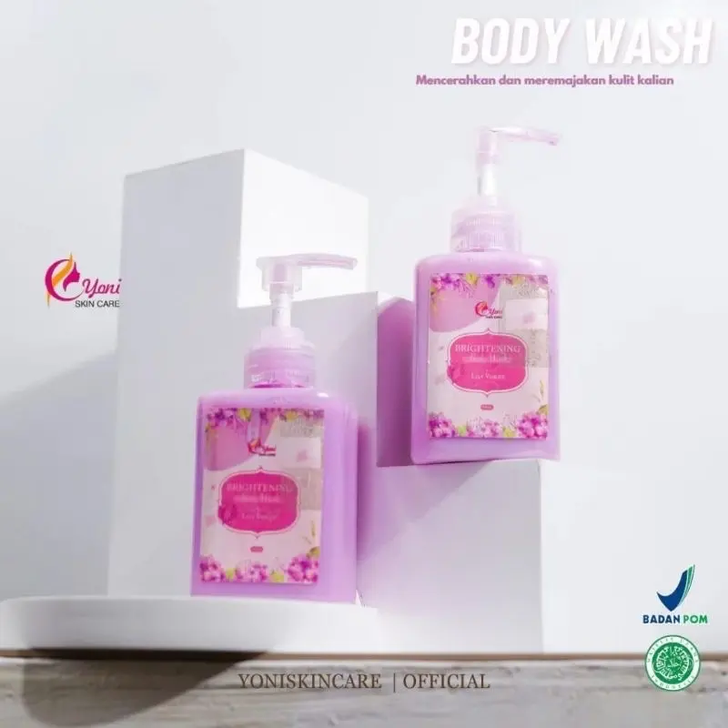 LILY BODY WASH WHITENING YONISKINCARE BPOM