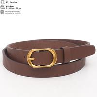 Gambar Ikat Pinggang Kulit Vintage Wanita, Sabuk Kulit Pu Fashion Elegan Cewek Lebar 2,5 cm - Hitam, 105 cm dari TALOCCO Kota Administrasi Jakarta Pusat 5 Tokopedia