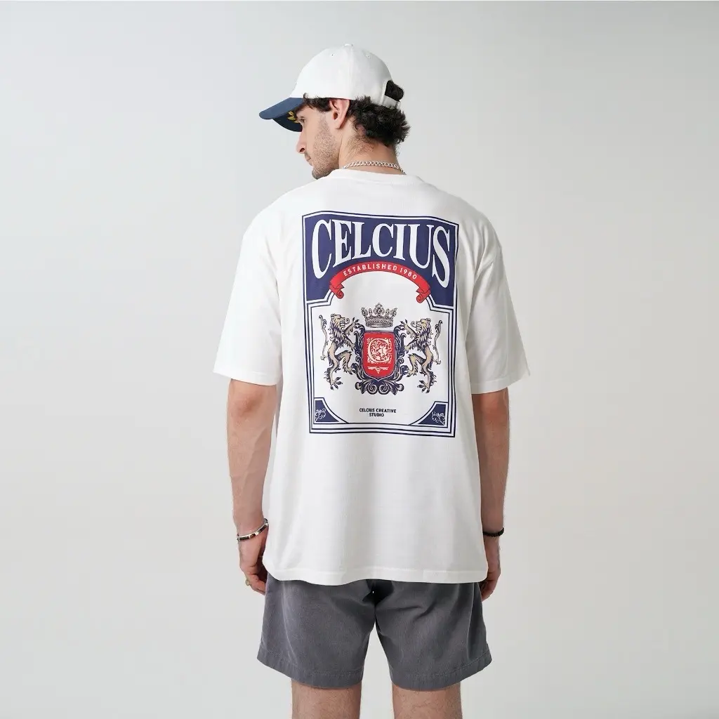 KAOS CELCIUS | T-SHIRT PRIA WANITA | ATASAN PUTIH | KAOS DISTRO | LONDON Lembut Pendek Oblong