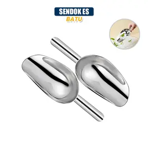 [COD] GD C1323 Sekop Es Batu Serok Beras Tepung Stainless Steel Anti Karat