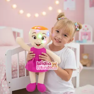 Boneka BONEKA ANOMALI BALLERINA CAPPUCINA LED 35CM Mainan Anak Populer Bahan Velboa Halus Lembut Isi Silikon Dacron Aman Nyaman Dipeluk