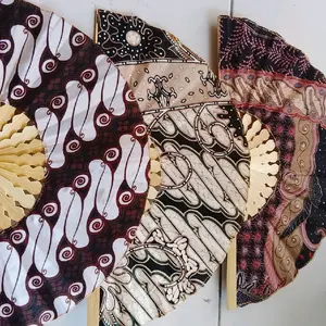 souvenir kipas batik Super 21 cm dengan Desain Motif Batik Eksklusif dan Kualitas Terbaik