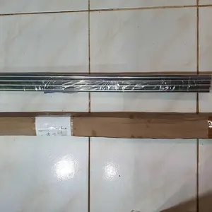 rak gantungan handuk dinding kamar mandi bahan stainless besi mengkilap Bukan Plastik