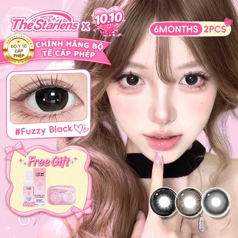 Kính áp tròng, Starlens, 1 cặp, Mắt mềm, Thích hợp để đeo khi trang điểm, Đường kính 14,2mm, Có thể sử dụng trong 6 tháng