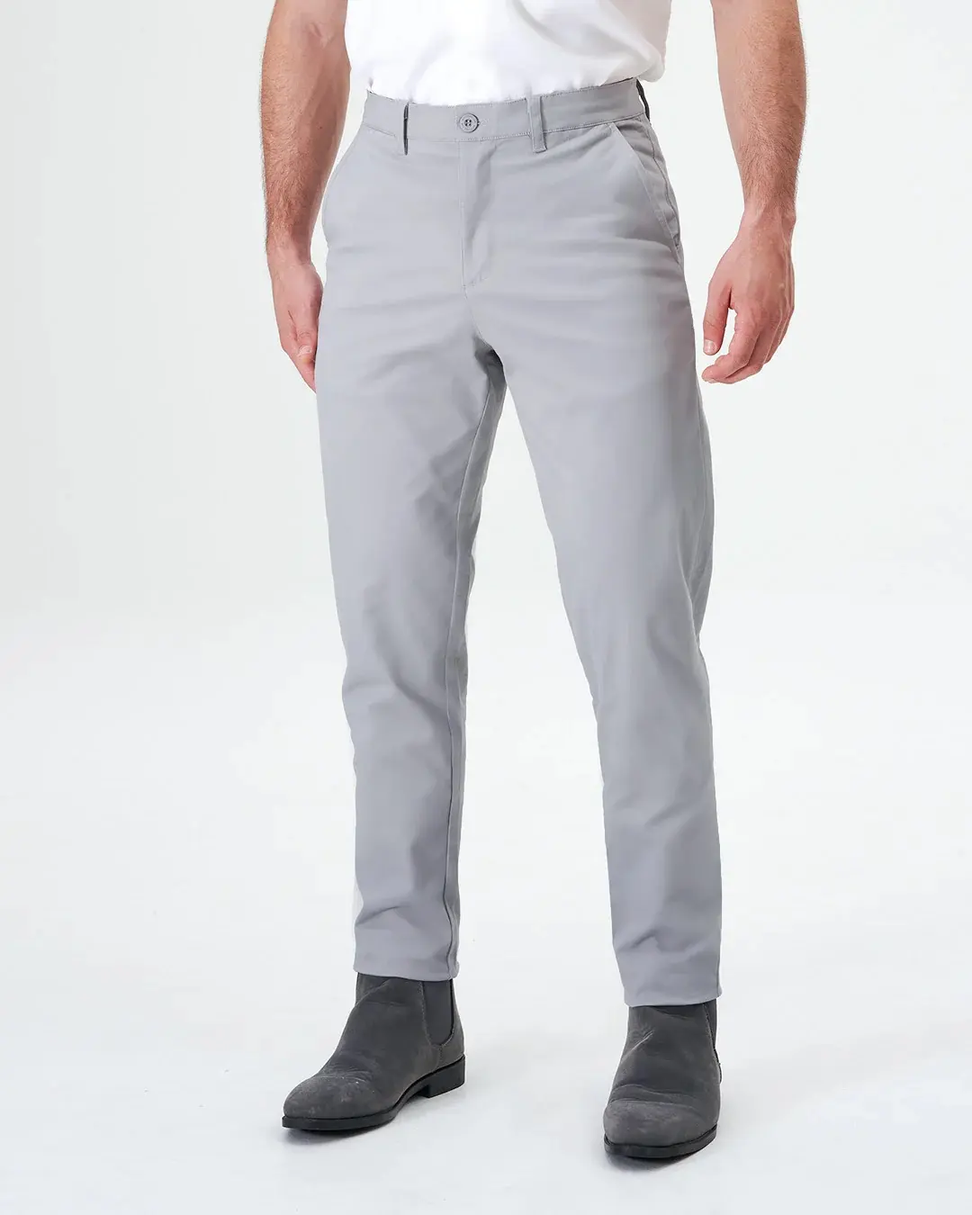 Advanced Chino Pants Ultra-stretchable Fabric Deep and Secure Pockets Anti-pilling