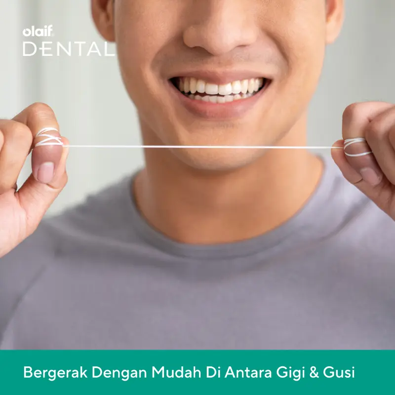 Olaif Smooth Ultra Floss (50m) - Dental Floss / Benang Gigi 2