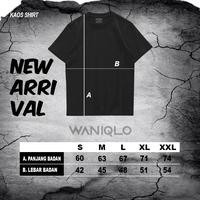 Gambar Waniqlo - Kaos Polos T-shirt Cotton Combed 30s Unisex - Sage - Hitam, S dari Waniqlo Kota Administrasi Jakarta Pusat 4 Tokopedia