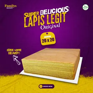 Lapis Legit Original 20x20 premium quality 1800g