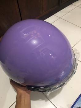 Product Review of HELM BOGO DEWASA KACA PILOT CLEAR MODEL HIJAB RETRO PRIA WANITA LIST BUSA COKLAT FULL LEHER SNI TERBARU MOTORCYCLE from U** L**a 2