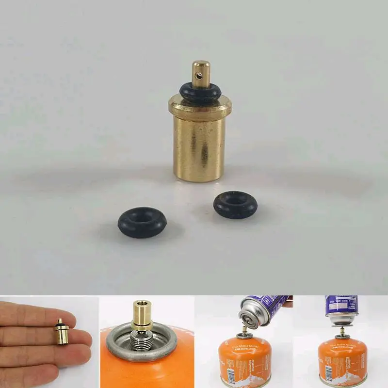 VGEBY Adapter Refill Tabung Gas Butane Valve Safe Switching - TL-SA001 0