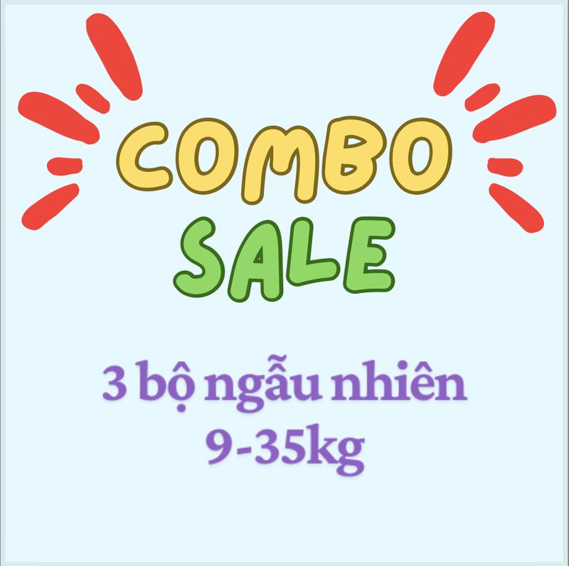 [SALE] Tole/lanh bé trai combo 3 bộ ngẫu nhiên từ 9-35kg 0