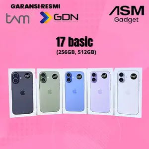 (ASM x K) Apple iPhone 17 Basic 256GB 512GB Garansi Resmi